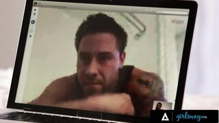 GIRLSWAY Stacked Lonely Housewife Has Hard Sex With Her Bestie Alexis Fawx - 2 image