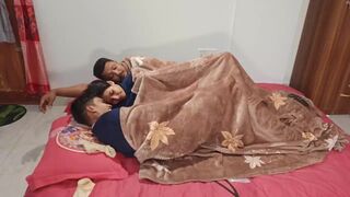 Hot sexy yaung  Girlfriend Pussy Fucked Two man deshi yaung man threesome porn xvideos - 2 image