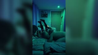 Squirt squirt, and he cums all over her face