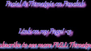 Cheating Wife Waits for Husband to Leave & Deepthroats Cock for Thick Cum Facial on her Glasses