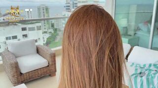 Maggie fucking her stepmom with her stepsister