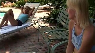 Stunning inexperienced lesbian chicks fill their wet cunts with nice sex toys - 2 image