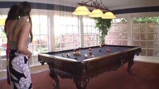 Cougar and teen takes turns pussy licking and pleasuring