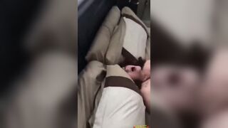 Wife Fucks her Chubby Friend with a Strapon