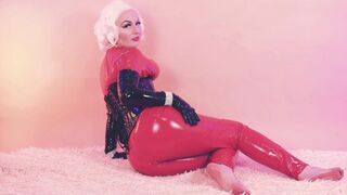 CowGirl Masturbation and Latex Fetish, big ass MILF Arya Grander - 2 image