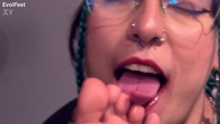 When They Craving For Toe Sucking Gets To Intense