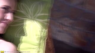 Pissing and insane fuck with old lesbian grannies