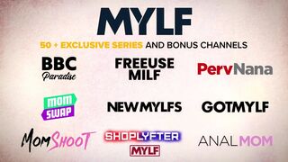 Stepmom dominates and gets her juicy butt drilled by lesbian pornstars in hot solo compilation