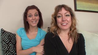 Watch Kiera Winters & Maple Lee go wild in a steamy pussy licking session - 1 image