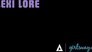 Watch MILF Ariel X dominate petite blonde Lexi Lore in kinky leather lingerie - 3 image