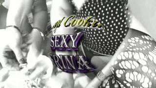 Konstanzia and Assol26 in steamy kitchen lesbian action with ass play and kissing - 1 image